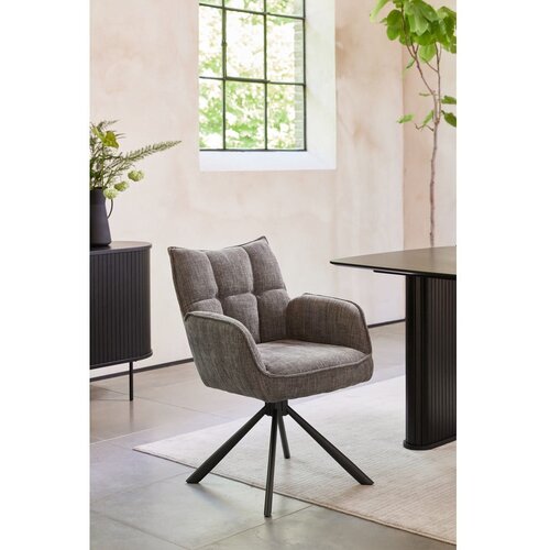 Unique Furniture Sivi jedilni stoli v kompletu 2 ks Marilla &amp;ndash; Slike