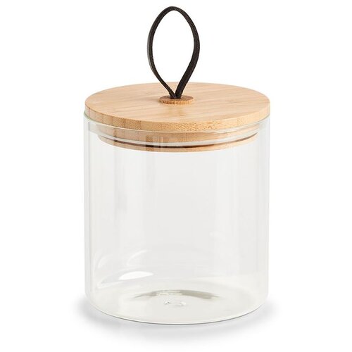 ZELLER Staklenka s poklopcem od bambusa, 880 ml, &Oslash; 11,2 x 12,8 cm Cijene