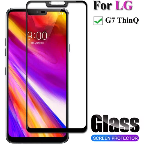  Zaščitno kaljeno steklo Smart Glass za LG G7 ThinQ - črno
