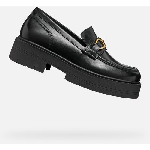 Geox Black women's moccasins Spherica EC7 - Women's Cene