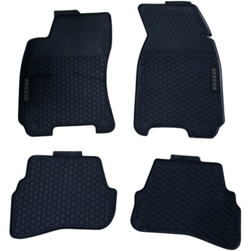 Schweizer Tipske gumene patosnice za Volkswagen Golf 5/6 2003 2012, Crne Cene