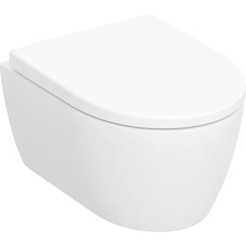 Geberit icon set konzolna wc &amp;scaron;olja, smanjena dubina, skriveno kačenje, rimfree, sa wc daskom 502.381.00.1 Slike