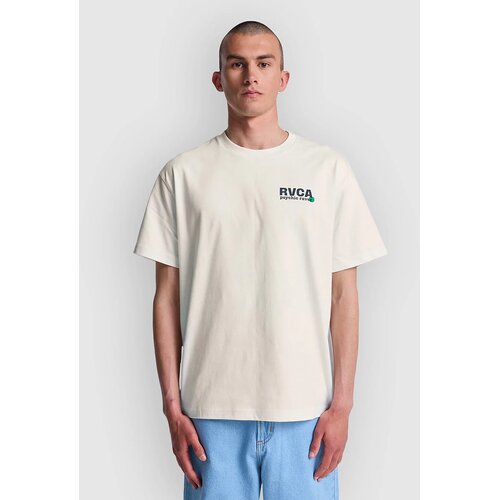 Rvca The Fool T-shirt antique white Cene