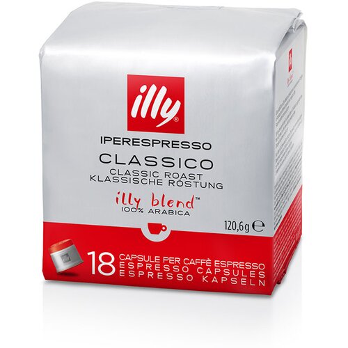 Illy Kava v kapsulah IE, klasično pražena Cene