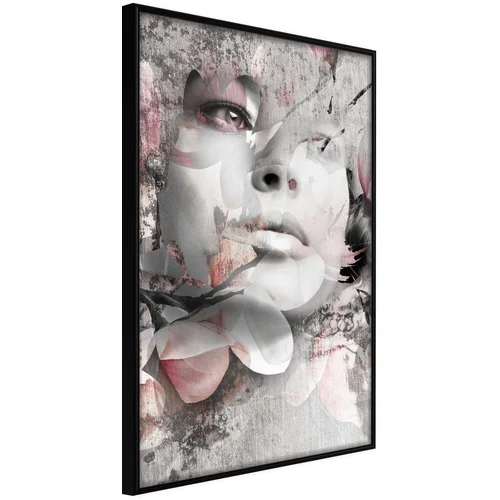  Poster - Lady in the Flowers 30x45