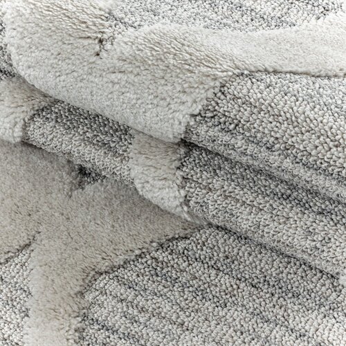 Ayyildiz Carpets Svetlo siva okrogla preproga &amp;oslash; 80 cm Pisa &amp;ndash; Slike