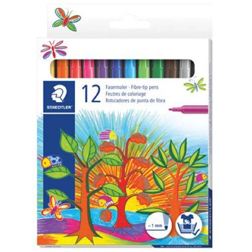 Staedtler Flomastri noris, 12/1 v kartonski &amp;scaron;katlici 325 C12 Slike