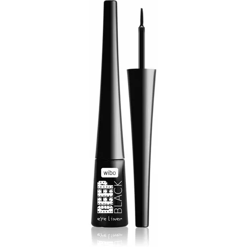 Wibo Eye Liner Deep Black tekući eyelineri 4 g