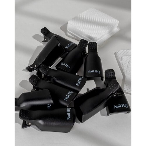 Nail HQ Soak Away Gel Nail Clip Set set za odstranjevanje gel in akril nohtov Slike