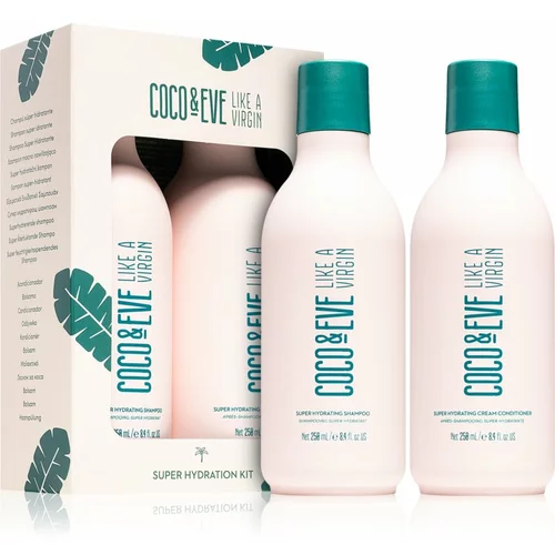 Coco & Eve Like A Virgin Super Hydration Kit šampon in balzam za hidracijo in sijaj