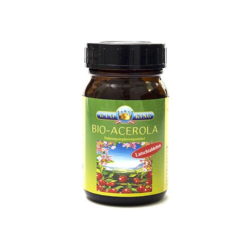 BioKing acerola pastile bio - 125 g Cene