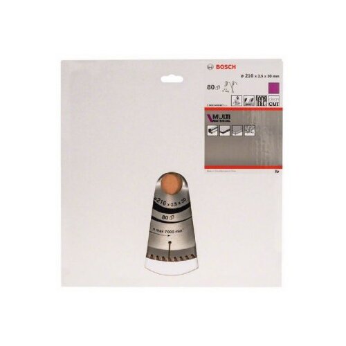 Bosch List kružne testere Multi Material 216 x 30 x 2.5 mm. 80 Cene