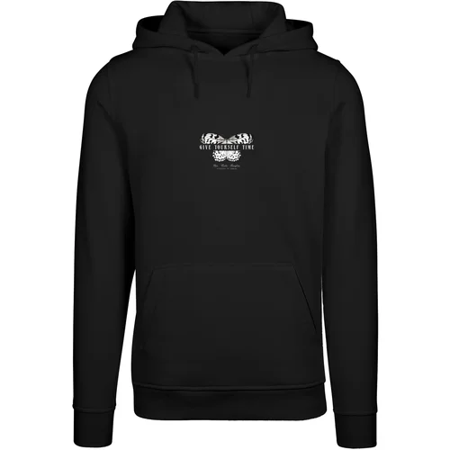 Mister Tee Men's Give Yourself Time Hoody black