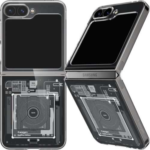 Spigen OVITEK AIRSKIN ZA GALAXY Z FLIP 6 ZA SAMSUNG, PROZOREN IN ULTRA TANEK, (5000336771) Slike