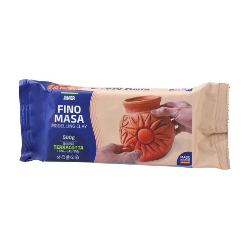 Junior Fino masa, masa za modelovanje, terracotta, 500g Cene