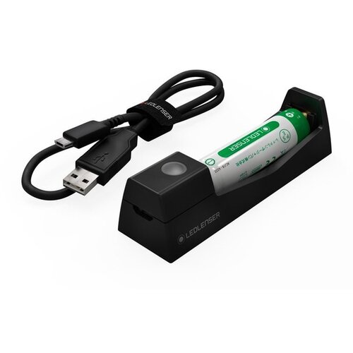 Ledlenser Li-ion polnilna postaja + 14500 baterij Cene