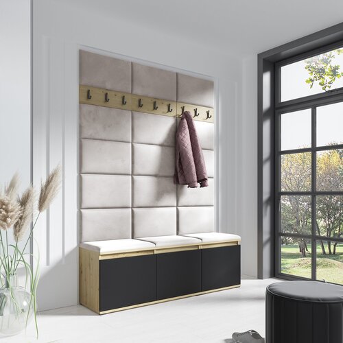 PKMebel Komplet za hodnik Emi 6 - artisan hrast Slike