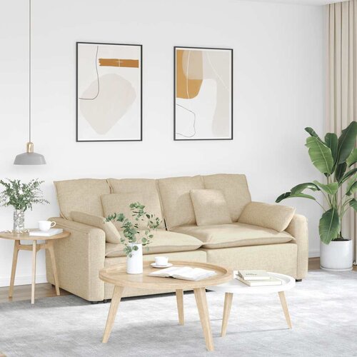  Modularna sofa s jastucima krem boje Cene