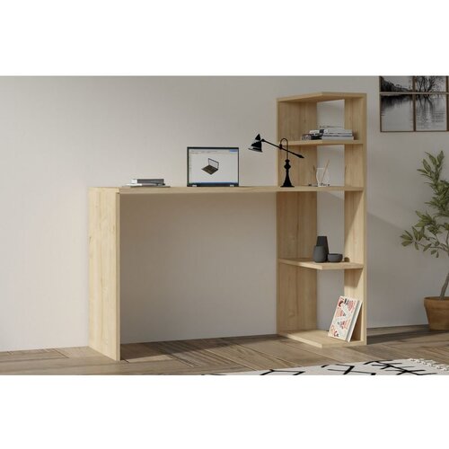 Hanah home burano - oak oak study desk Slike
