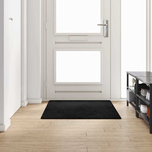  Tepih trkač Crna 100 x 150 cm 100% Polipropilen Tuft Cijene