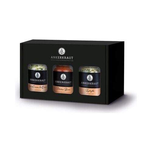 Ankerkraut Dips Box, škatla z razglednim oknom, komplet 3 začimb Cene