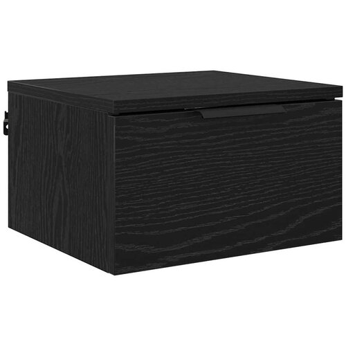  Noćni ormar 2 pcs Crni hrast 34 x 30 x 20 cm Konstruirano drvo Slike