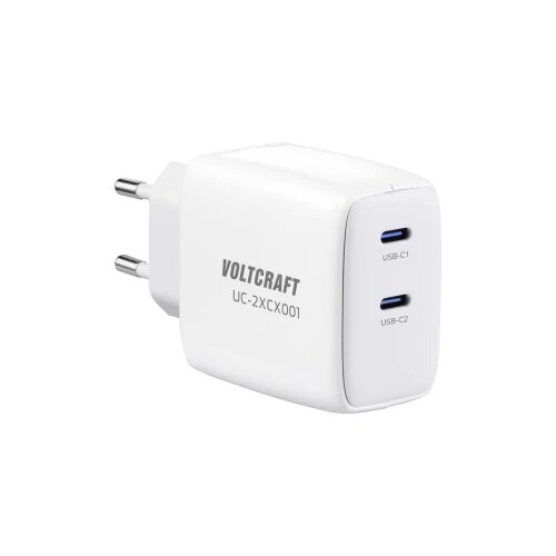Voltcraft GaN VC-13091940 USB punjač unutrašnje područje Izlazna struja maks. 3.25 A 2 x USB-C® Cijene