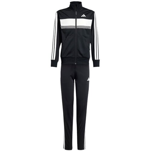 Adidas trenerka za dečake J 3S Tiberio Ts, crna Slike