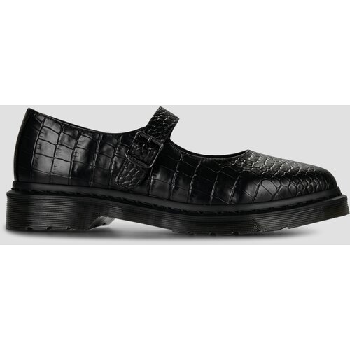 Dr. Martens Elphie MJ Mary Jane Shoe Black New Vibrance Croco Crna Cijene