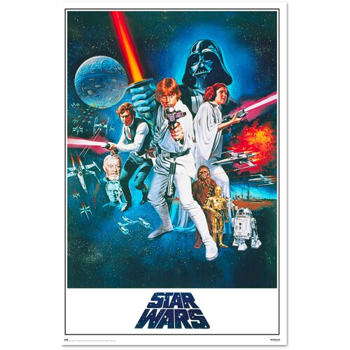 Grupo PLAKAT STAR WARS CLASSIC LA GUERRA DE LAS GALAXIAS, (20837340) Cene