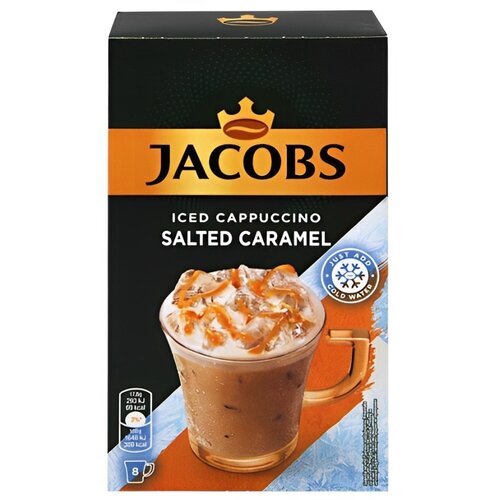 Jacobs Instant kafa iced cappucino salted caramel 8x17,8g Cene