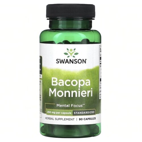 Swanson Brahmi &ndash; Bacopa Monnieri 250 mg (90 kapsul) Cene