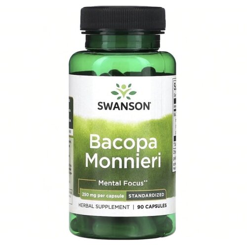 Swanson Brahmi &ndash; Bacopa Monnieri 250 mg (90 kapsula) Cijene