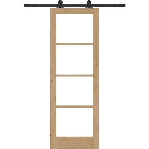 vidaXL Drsna vrata z okovjem 'ORKDAL'73,5x211 cm, Notranja vrata 'ORKDAL'73,5x211x4 cm iz trdega borovega lesa Cene