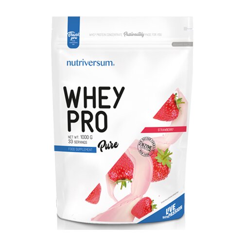 Purepro Whey protein, Jagoda, 1000g Slike