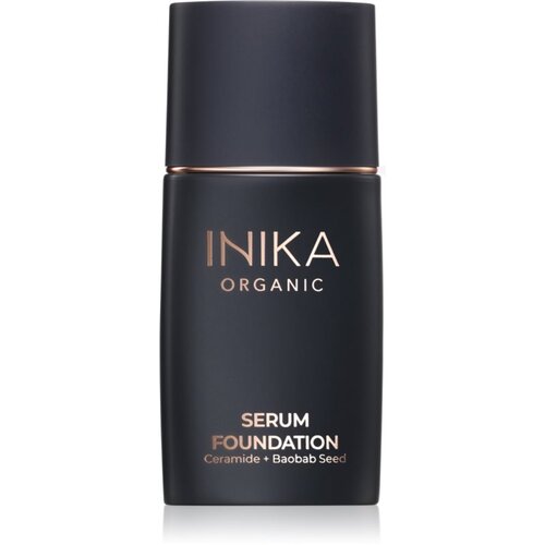 Inika Organic Serum Foundation negovalni tekoči puder za lep obraz odtenek Daring 25 ml Cene