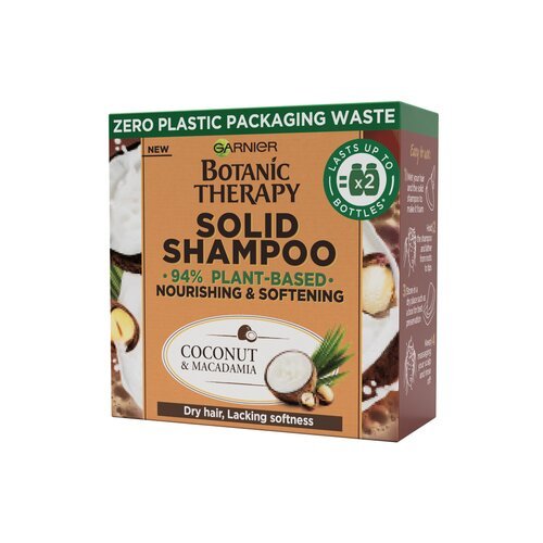 Garnier botanic therapy coco &amp; macadamia čvrsti šampon 60 gr Cene