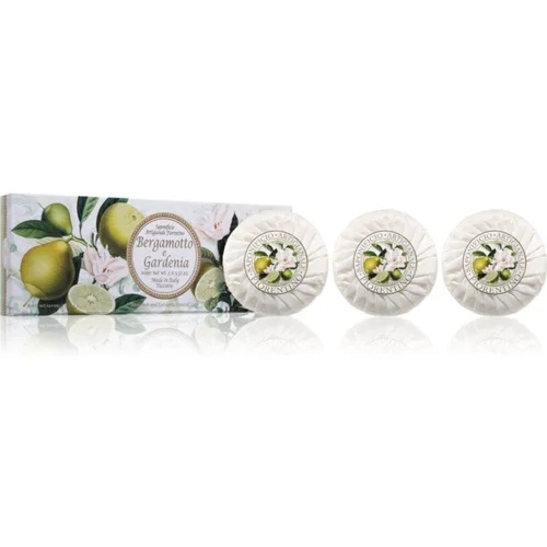 Saponificio Artigianale Fiorentino Bergamot and Gardenia Set set sapuna