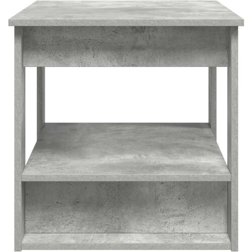  Stolić za kavu Betonski sivi 72 x 50 x 50 cm Konstruirano drvo Slike