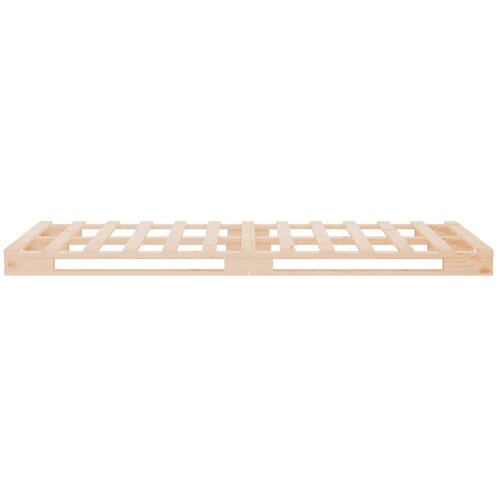  Krevet od paleta 75 x 190 cm od masivne borovine mali Slike