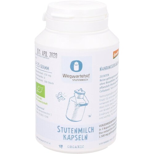 Wegwartehof Bio Demeter kapsule kobiljega mleka - 100 kaps. Slike