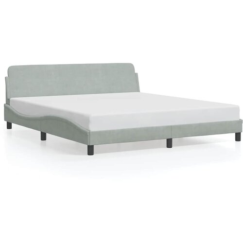  Okvir za krevet Dover svjetlosivi 180x200 cm bar&amp;scaron;unasti Slike