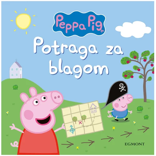 Egmont Peppa potraga za blagom slikovnica