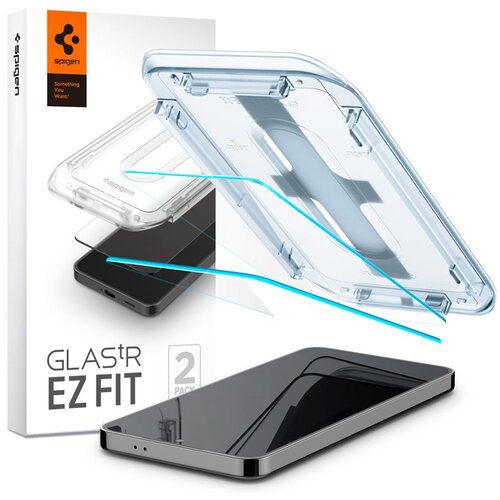 Spigen GLAS.TR EZ FIT 2-Pack - Kaljeno steklo za Samsung Galaxy S24 (2 kosa), (21626078) Cene