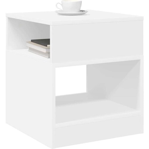 Konačna Stolić 2 pcs Bijelo 40 5 x 40 x 45 cm Konstruirano drvo Slike