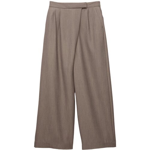 Pull&amp;amp;Bear Hlače z naborki mokka Slike