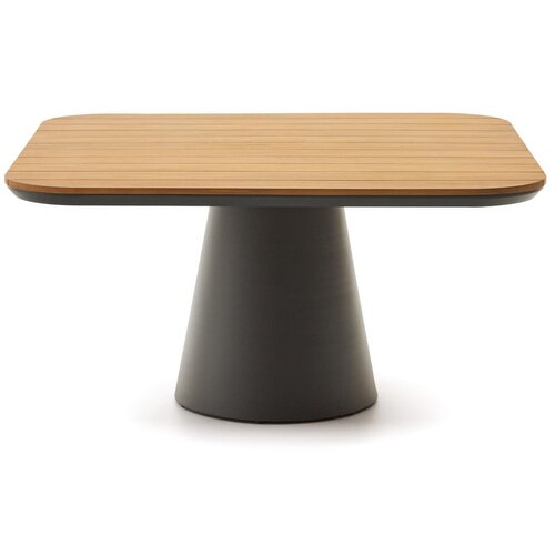 Kave Home Vrtna jedilna miza 148x148 cm Tudons - Cene