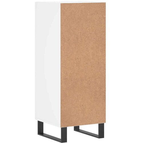 vidaXL Komoda bela 34,5x34x90 cm inženirski les Cene