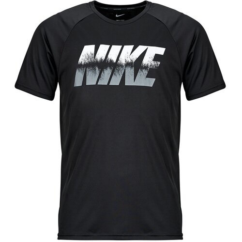 Nike Majice s kratkimi rokavi Dip DYE Logo Hydroguard Črna Slike