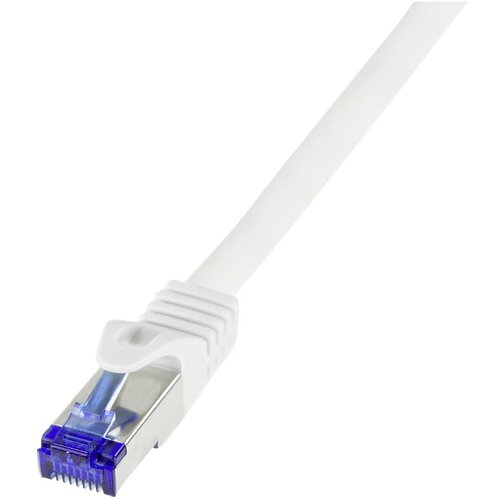 Logilink C6A121S RJ45 CAT 6a S/FTP 30.00 m bela 1 kos, (20416279) Cene